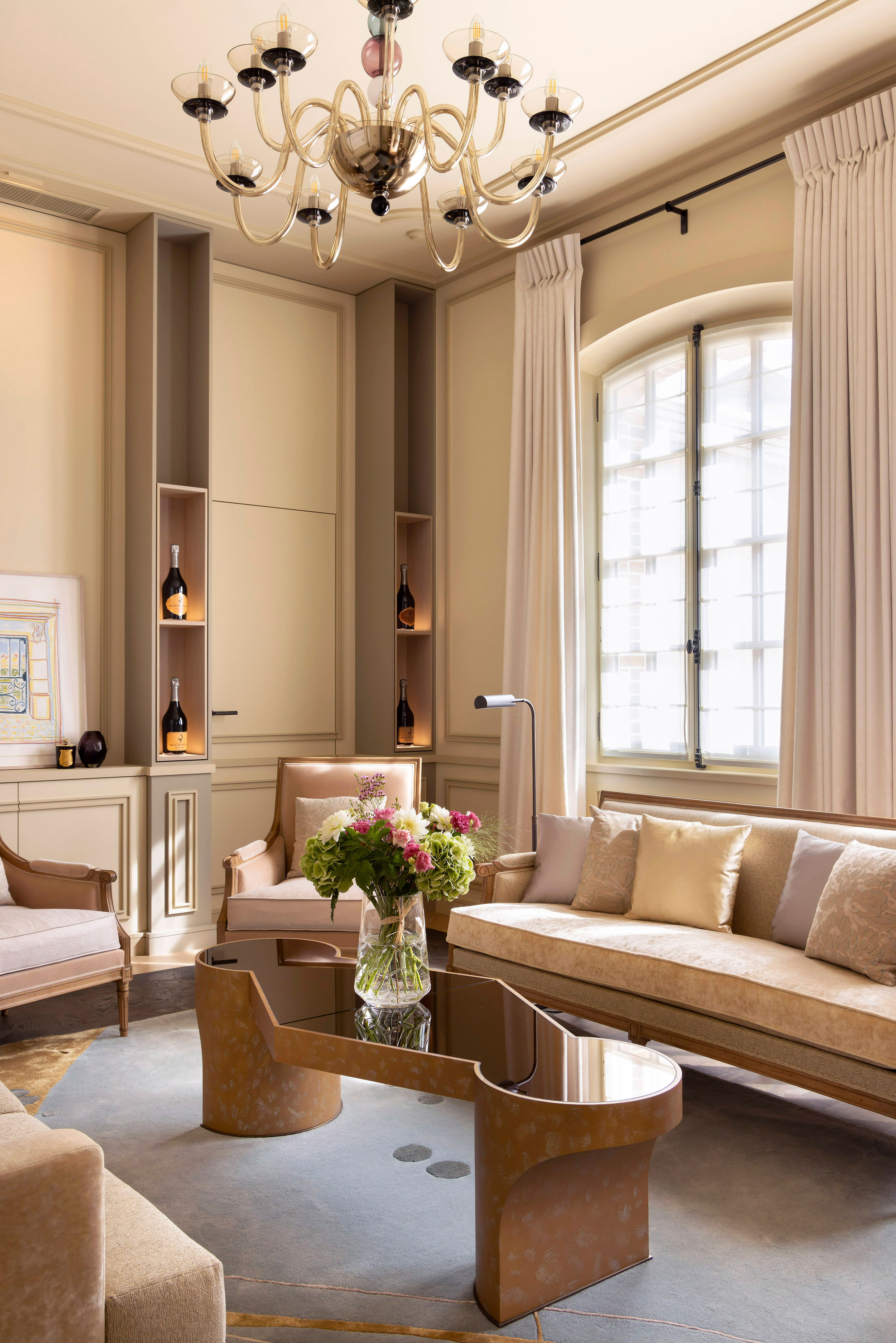 Construction d'une maison de champagne